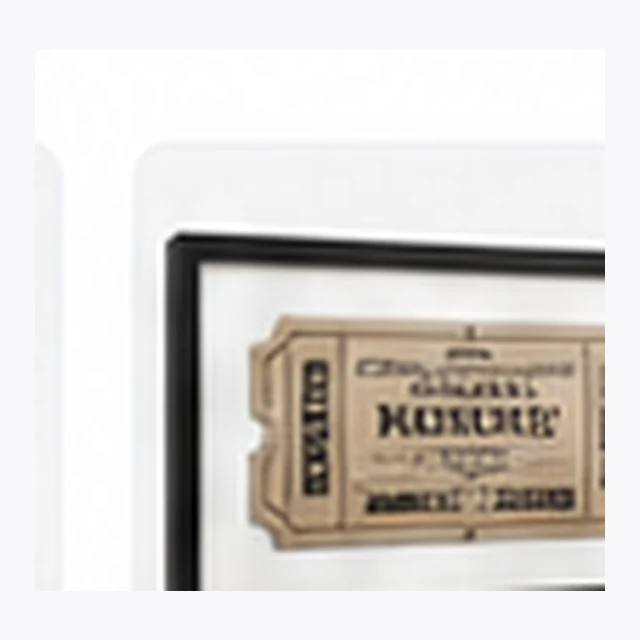 Golden Ticket Framed Prop Replica demo product image
