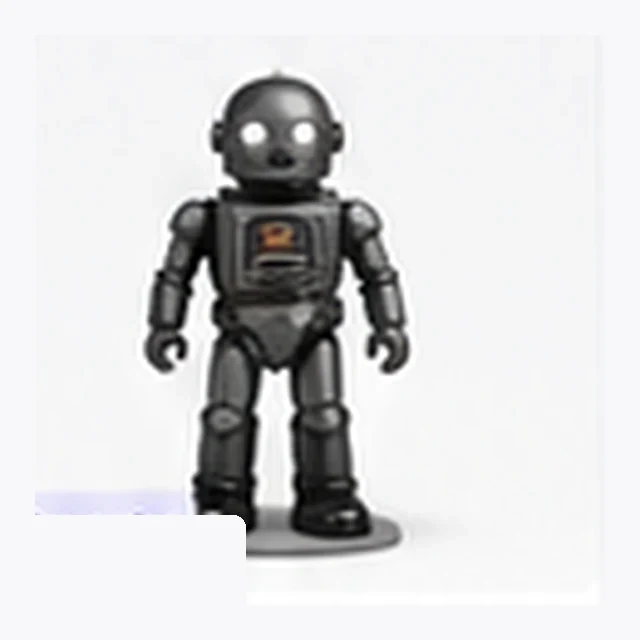 Retro Robot Action Figure demo product image